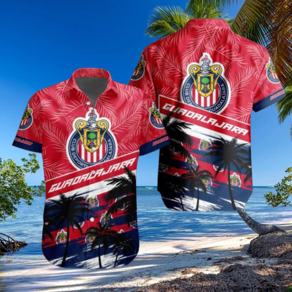 LIGA MX Chivas Guadalajara Special Hawaiian Shirt LIGA MX Chivas Guadalajara Special Hawaiian Shirt