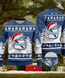 LIGA MX Club Puebla Special Christmas Ugly Sweater Ideal for Men & Women