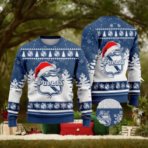 LIGA MX Club Puebla Special Christmas Ugly Sweater Ideal for Men & Women