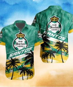 LIGA MX Club Santos Laguna Special Hawaiian Shirt