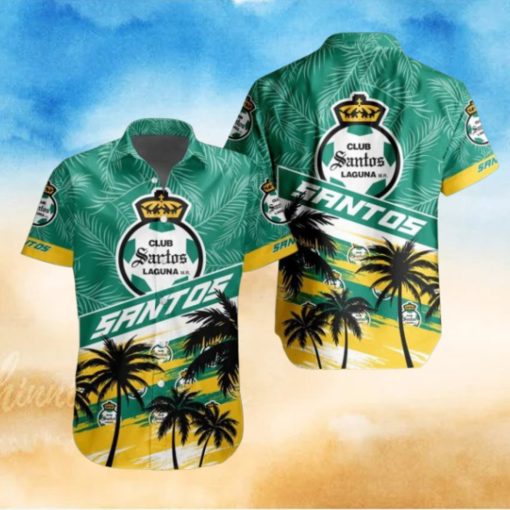 LIGA MX Club Santos Laguna Special Hawaiian Shirt