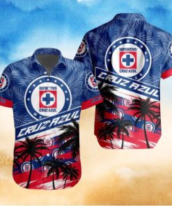 LIGA MX Cruz Azul Special Hawaiian Shirt