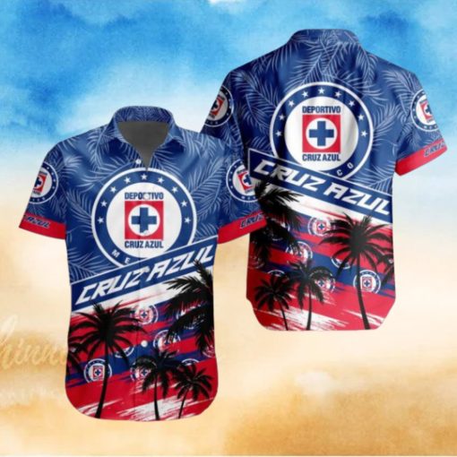 LIGA MX Cruz Azul Special Hawaiian Shirt