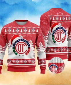 LIGA MX Deportivo Toluca Special Christmas Ugly Sweater Printed New Gift For Men And Women