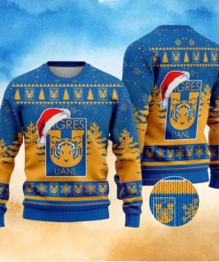 LIGA MX Tigres UANL Special Christmas Ugly Sweater Printed New Gift For Men And Women