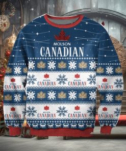 Molson Canadian 3D Ugly Christmas Sweater Christmas Gift