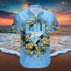 US Flag Longhorn Texas Hawaiian Shirts