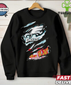 LIX Super Bowl 2025 Philadelphia Eagles Football Graphic shirt