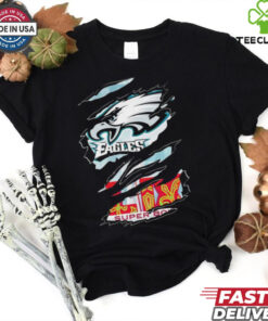 LIX Super Bowl 2025 Philadelphia Eagles Football Graphic shirt