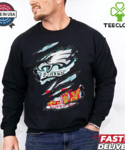 LIX Super Bowl 2025 Philadelphia Eagles Football Graphic shirt