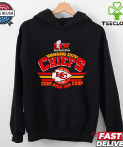 LIX Super Bowl Kansas City Chiefs can’t stop the chop 2025 shirt
