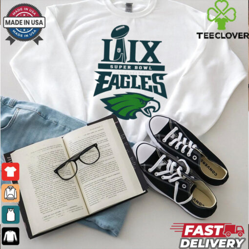 LIX Super Bowl Philadelphia Eagles Champions 2025 shirt