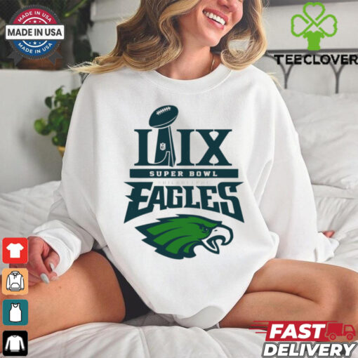 LIX Super Bowl Philadelphia Eagles Champions 2025 shirt