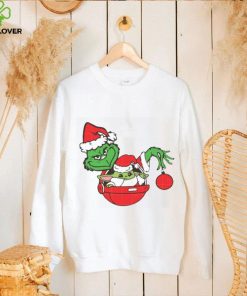 Grinch With Baby Yoda Christmas T Shirt