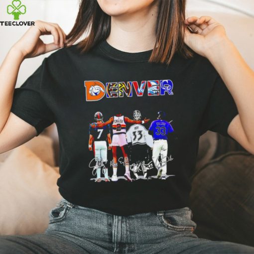 Denver city legend players signatures Vintage hoodie, sweater, longsleeve, shirt v-neck, t-shirt