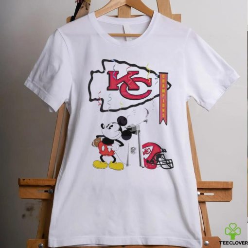 Mickey Mouse Kansas City Chiefs Champions Trophy Shirt