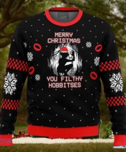 LOTR Filthy Hobitses Ugly Christmas Sweater Best Gift For Men And Women