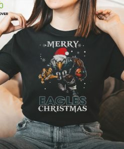 Merry Eagles Christmas T Shirt 3 Merry Eagles Christmas T Shirt