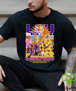LSU Champions NCAA Women’s Basketball National 2023 NCAA Baseball National 2023 Winner shirt
