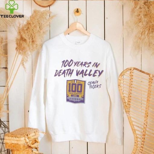 LSU Tigers 100 Years in Tiger Stadium Scratch shirt