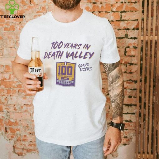 LSU Tigers 100 Years in Tiger Stadium Scratch shirt
