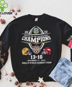 LSU Tigers 2022 Battle For The Golden Boot Champions Shirt