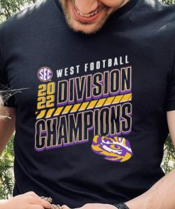 LSU Tigers 2022 SEC West Division Football Champions Shirt