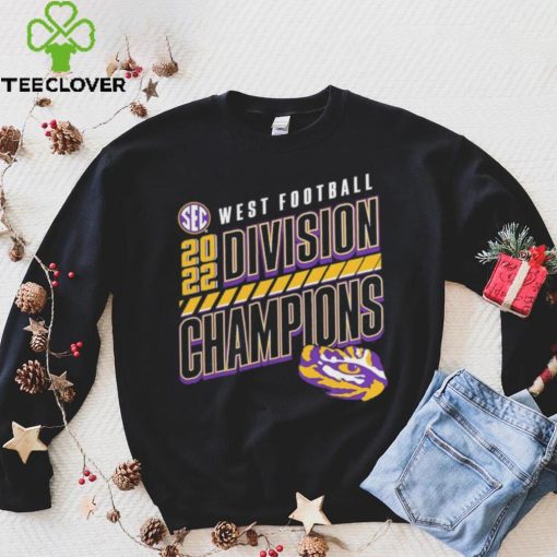 LSU Tigers 2022 SEC West Division Football Champions Shirt