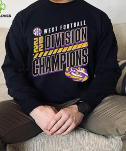 LSU Tigers 2022 SEC West Division Football Champions Shirt