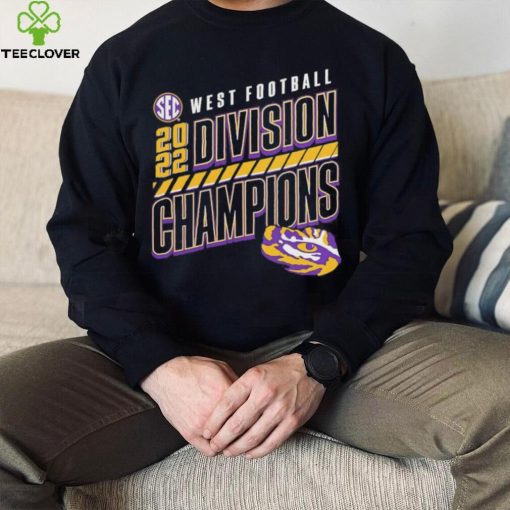 LSU Tigers 2022 SEC West Division Football Champions Shirt