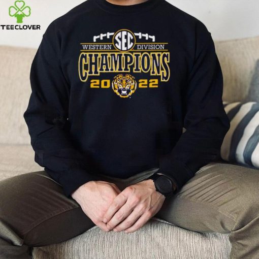 LSU Tigers 2022 SEC Western Division Champions hoodie, sweater, longsleeve, shirt v-neck, t-shirt