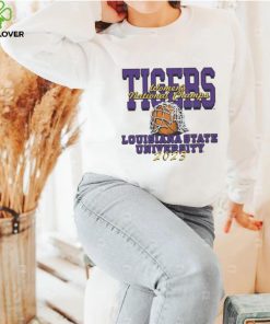 LSU Tigers 2023 Women’s Basketball Champs Cut the Net T Shirt 1 LSU Tigers 2023 Women’s Basketball Champs Cut the Net T Shirt