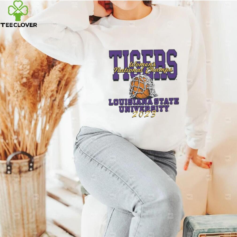 LSU Tigers 2023 Women’s Basketball Champs Cut the Net T Shirt LSU Tigers 2023 Women’s Basketball Champs Cut the Net T Shirt