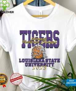 LSU Tigers 2023 Women’s Basketball Champs Cut the Net T Shirt 2 LSU Tigers 2023 Women’s Basketball Champs Cut the Net T Shirt