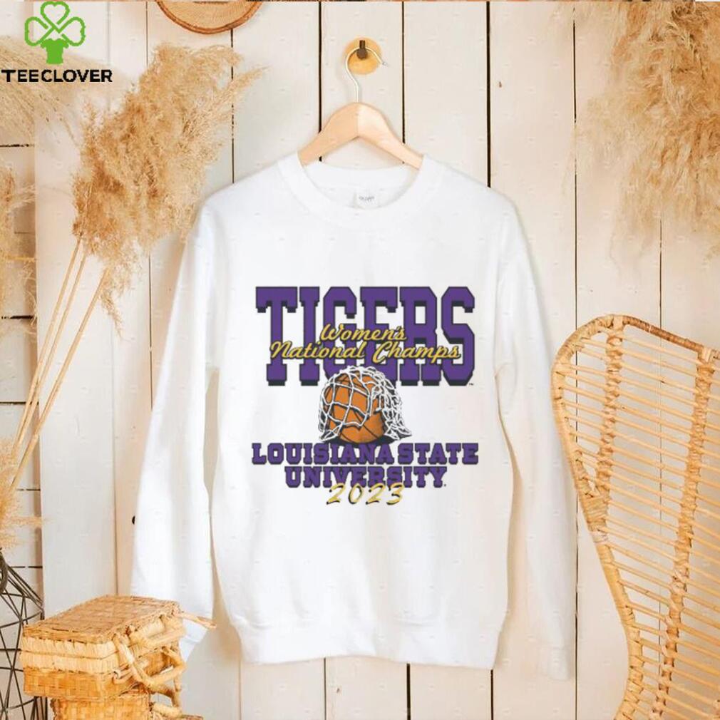 LSU Tigers 2023 Women’s Basketball Champs Cut the Net T Shirt LSU Tigers 2023 Women’s Basketball Champs Cut the Net T Shirt