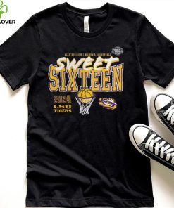 LSU Tigers 2024 NCAA Women's Basketball Tournament March Madness Sweet 16 Fast Break T Shirt