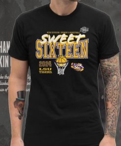 LSU Tigers 2024 NCAA Women's Basketball Tournament March Madness Sweet 16 Fast Break T Shirt