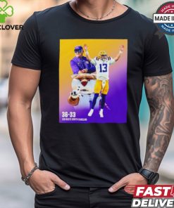LSU Tigers 36 33 beats South Carolina shirt