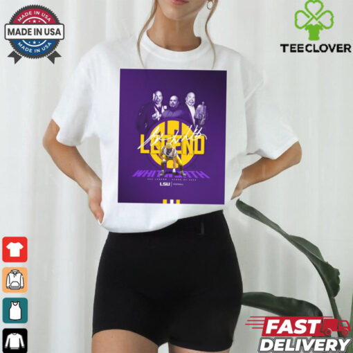 LSU Tigers Andrew Whitworth Sec Legend Class Of 2024 Signature Poster t shirt