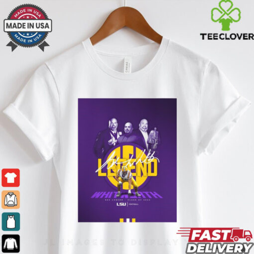 LSU Tigers Andrew Whitworth Sec Legend Class Of 2024 Signature Poster t shirt