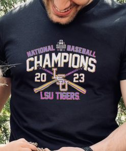 LSU Tigers Baseball 2023 National Champions Logo shirt