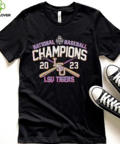 LSU Tigers Baseball 2023 National Champions Logo shirt
