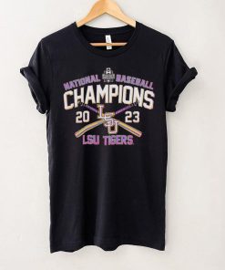LSU Tigers Baseball 2023 National Champions Logo shirt