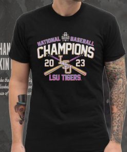 LSU Tigers Baseball 2023 National Champions Logo shirt