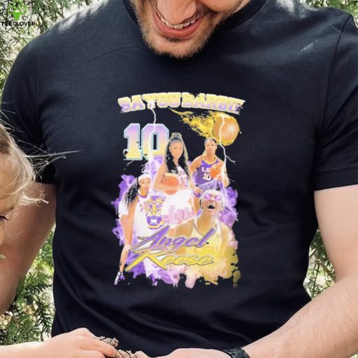 LSU Tigers Basketball Angel Reese Bayou Barbie Shirt