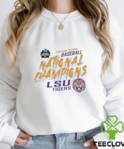 LSU Tigers Champion Unisex 2023 NCAA Men’s Baseball College World Series Champions Slant 2023 Shirt