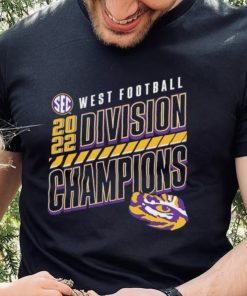 LSU Tigers Champions SEC West Division Football 2022 shirt