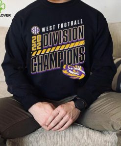 LSU Tigers Champions SEC West Division Football 2022 hoodie, sweater, longsleeve, shirt v-neck, t-shirt