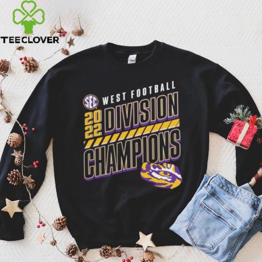 LSU Tigers Champions SEC West Division Football 2022 hoodie, sweater, longsleeve, shirt v-neck, t-shirt