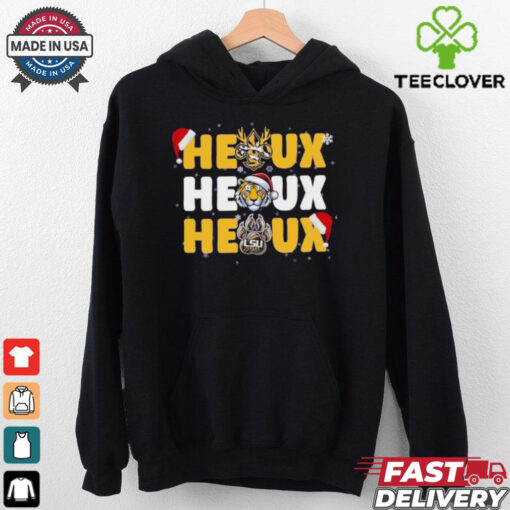LSU Tigers Christmas Heaux Heaux Heaux Shirt